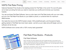Tablet Screenshot of flatratepricebook.com
